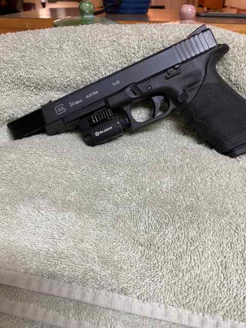 Gen 4 Glock 34 with extras