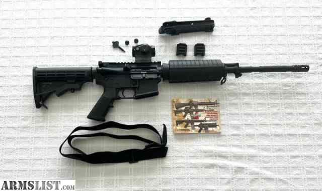 Bushmaster XM15-E2S Patrolman&#039;s Carbine/SS Red Dot