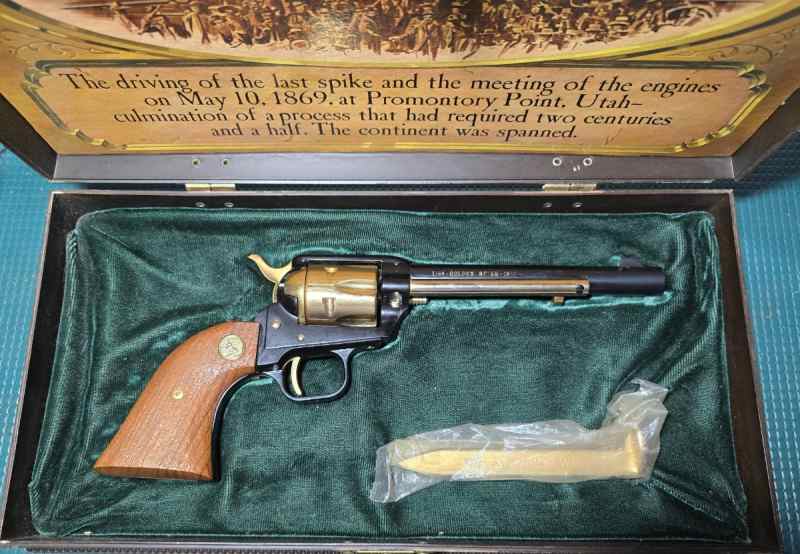 Colt Single Action Golden Spike Revolver 22lr  